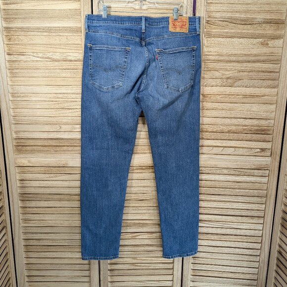 Levi's 502 Classic Blue Denim Jeans Size 36x34 - Picture 8 of 15